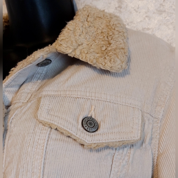 Gap Button Down Lined Jacket  Sz L   Box - Picture 7 of 10